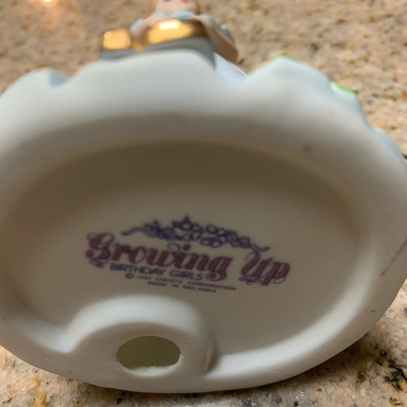 Vintage Enesco Porcelain Growing Up 10 year girl - Picture 3 of 5